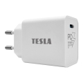 TESLA Electronics - Rychlonabíjací adaptér Power Delivery 20W biela