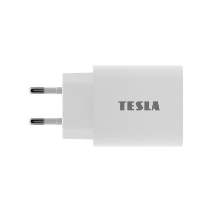 TESLA Electronics - Rychlonabíjací adaptér Power Delivery 20W biela