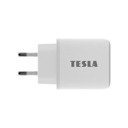 TESLA Electronics - Rychlonabíjací adaptér Power Delivery 25W biela