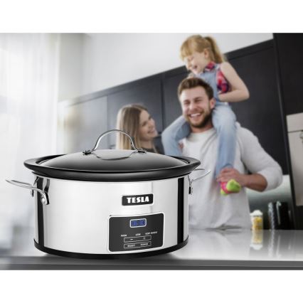 TESLA Electronics SlowCook - Pomalý hrniec 5,6 l 250W/230V