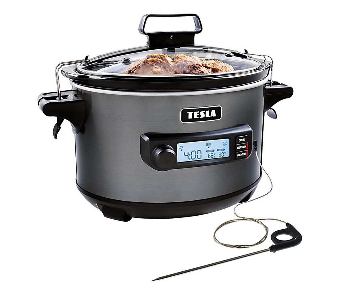 TESLA Electronics SlowCook - Pomalý hrniec 5,6 l 290W/230V SLCKS900PBR