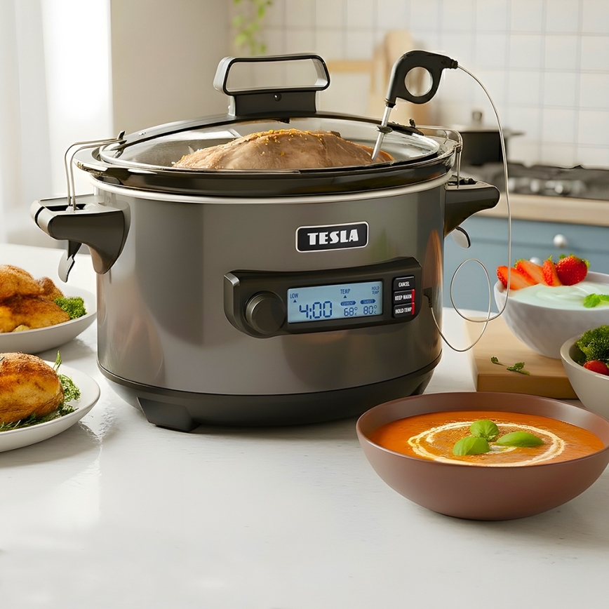 TESLA Electronics SlowCook - Pomalý hrniec 5,6 l 290W/230V