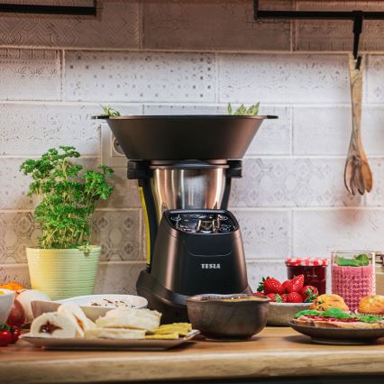 TESLA Electronics ThermoCook - Multifunkčný kuchynský varný robot 1200W/230V nerez