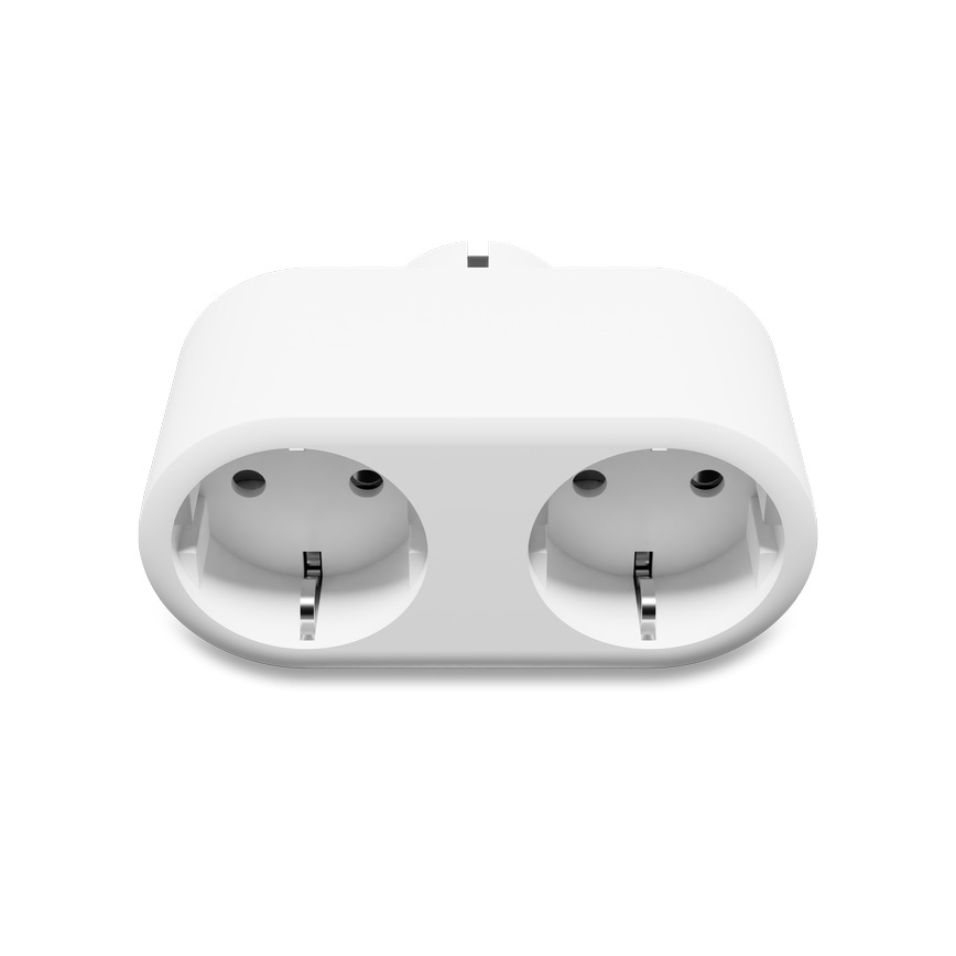 TESLA Smart -  Inteligentná dvojzásuvka 3690W/230V/16A Wi-Fi Tuya