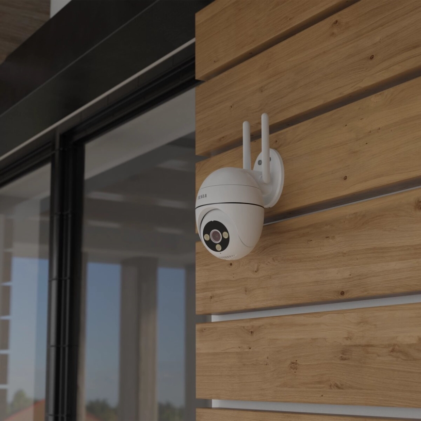 TESLA Smart - Inteligentná vonkajšia kamera so senzorom 2K 1296p 5V Wi-Fi IP65