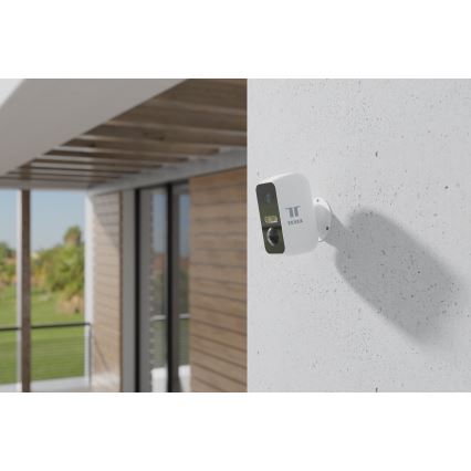 TESLA Smart - Inteligentná vonkajšia kamera so senzorom 2K 1296p 9600 mAh 5V Wi-Fi IP65