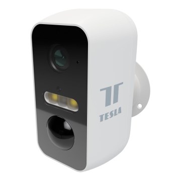 TESLA Smart - Inteligentná vonkajšia kamera so senzorom 2K 1296p 9600 mAh 5V Wi-Fi IP65