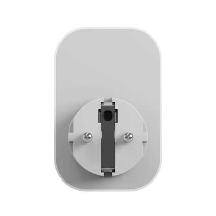 TESLA Smart - Inteligentná zásuvka 3680W/230V/16A Typ F/E 2xUSB-A + 1xUSB-C Wi-Fi