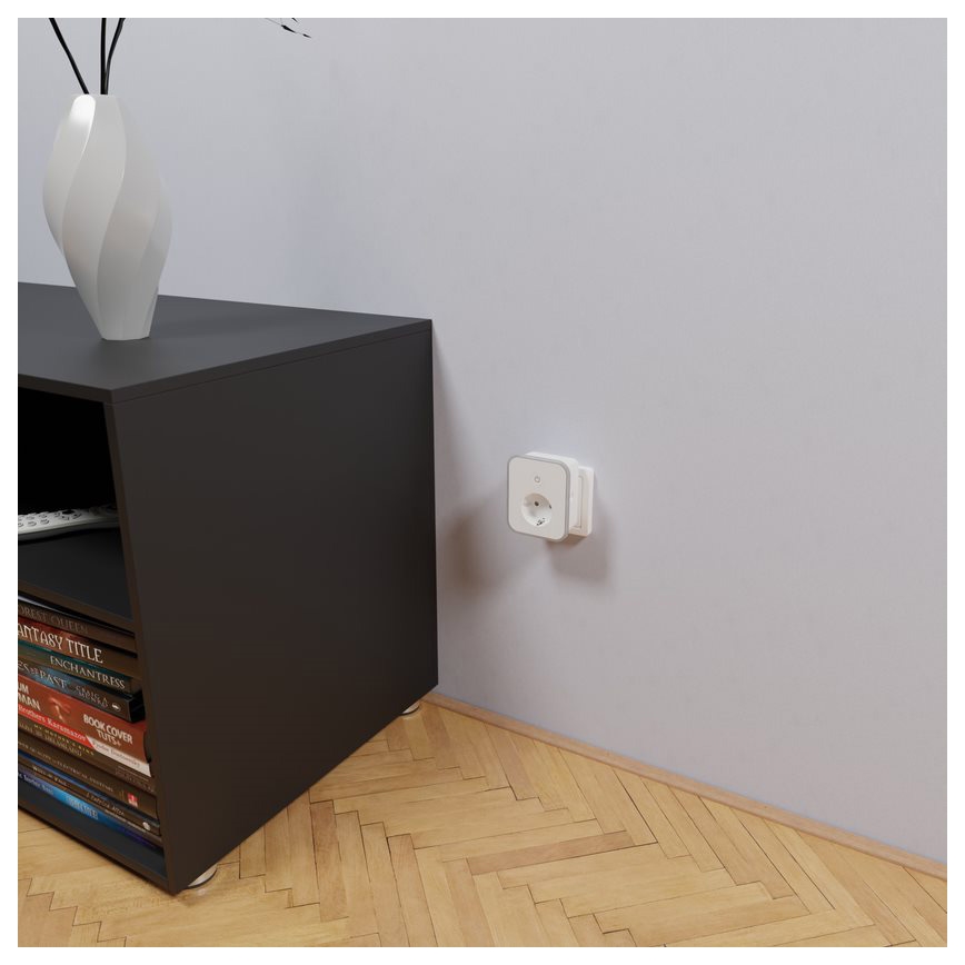 TESLA Smart - Inteligentná zásuvka 3690W/230V/16A 2xUSB/24W/5V Wi-Fi Tuya