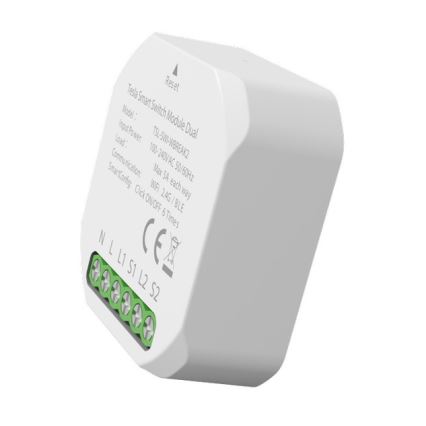 TESLA Smart - Inteligentné relé 1200W/230V Wi-Fi