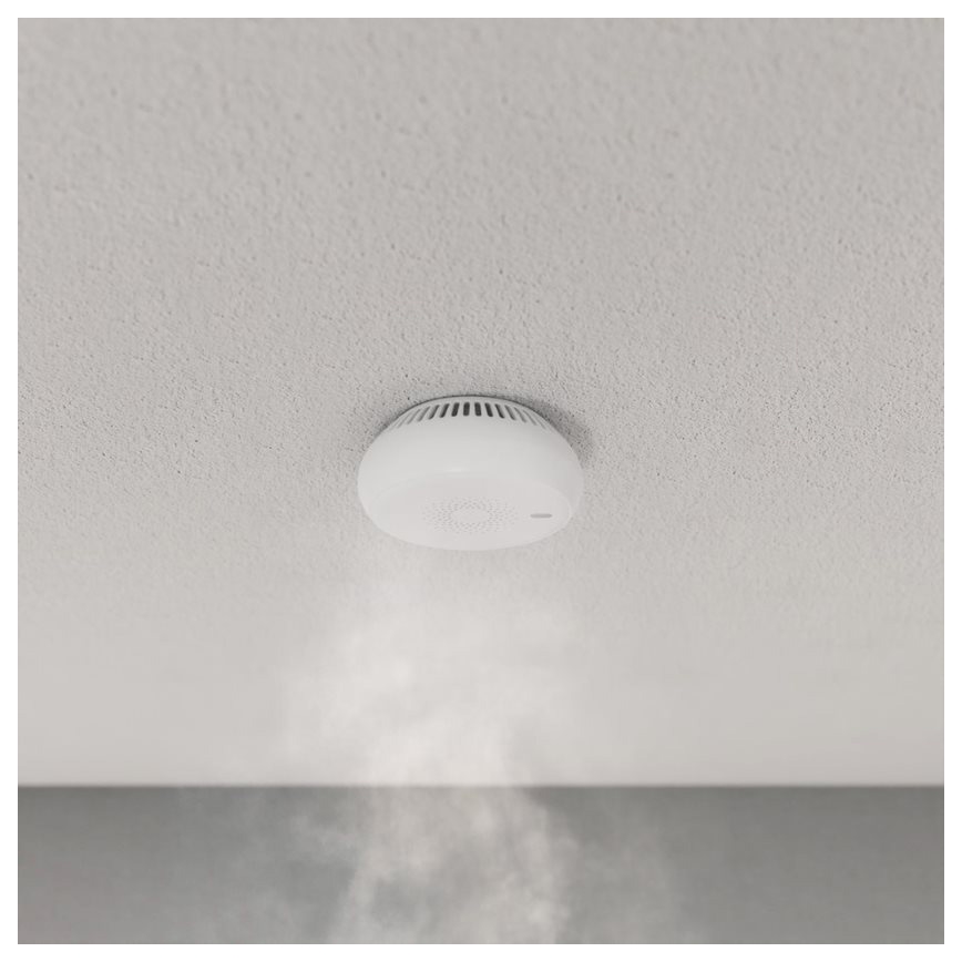 TESLA Smart - Inteligentný senzor dymu 1xCR123A Zigbee