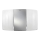 theben - LED Nástenný reflektor 2xLED/10W/230V strieborný IP55