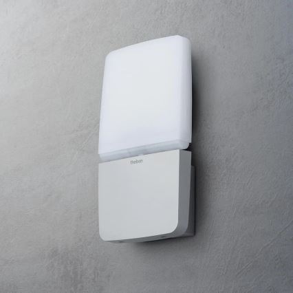 theben - LED nástenný reflektor LED/11W/230V strieborný IP55