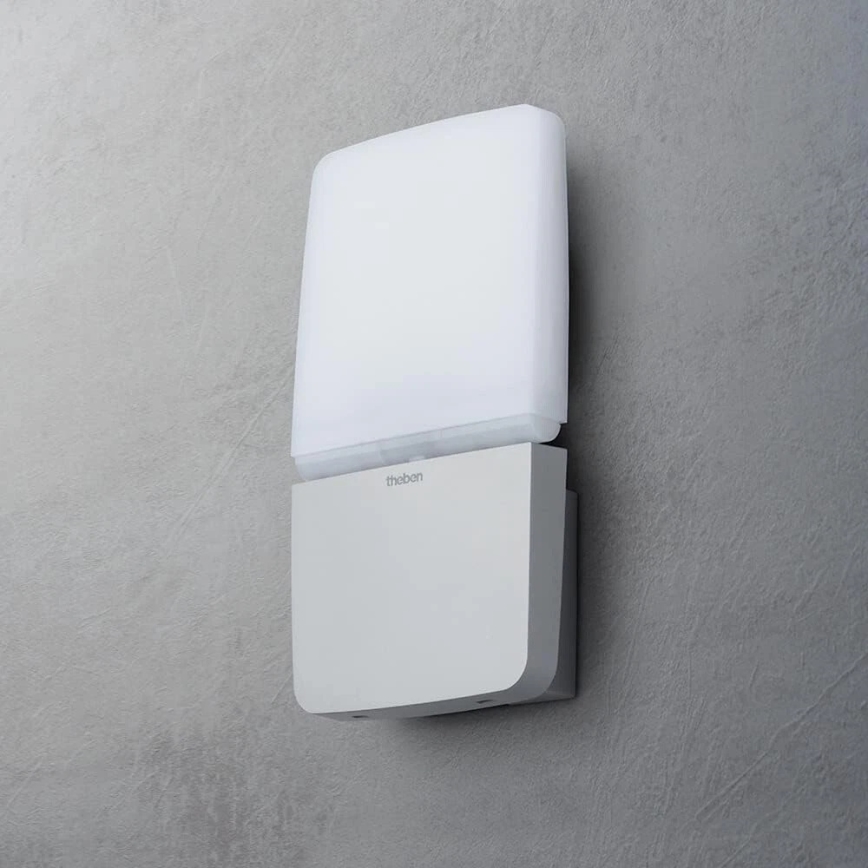 theben - LED nástenný reflektor LED/11W/230V strieborný IP55