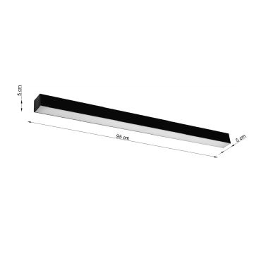 Thoro TH.060 - LED Stropné svietidlo PINNE LED/31W/230V