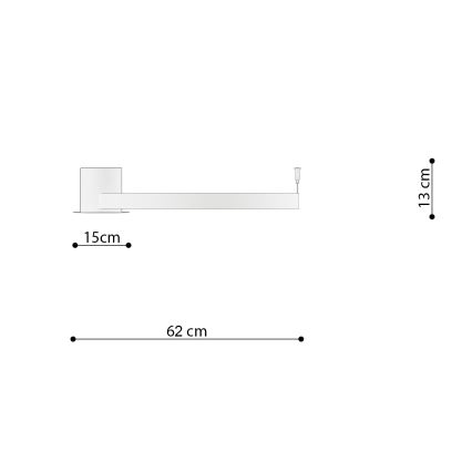 Thoro TH.223 - LED stropné svietidlo RIO LED/30W/230V CRI 98 4000K priemer 55 cm zlaté