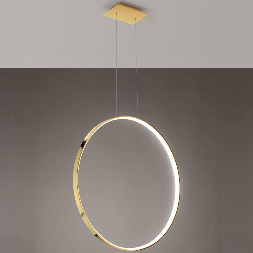 Thoro TH.248 - LED Luster na lanku RIO LED/50W/230V CRI 90 3000K pr. 78 cm zlatá