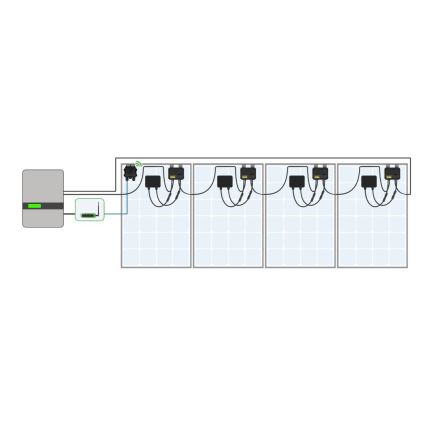 Tigo TS4-A-O 700W - Optimizér pre solárne panely, 1,2m kábel, MC4