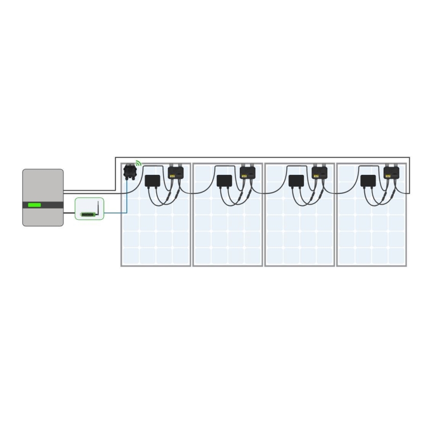 Tigo TS4-A-O 700W - Optimizér pre solárne panely, 1,2m kábel, MC4