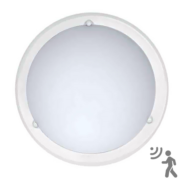 Top Light 5502/30/B/MWS - Senzorové stropné svietidlo 1xE27/60W/230V