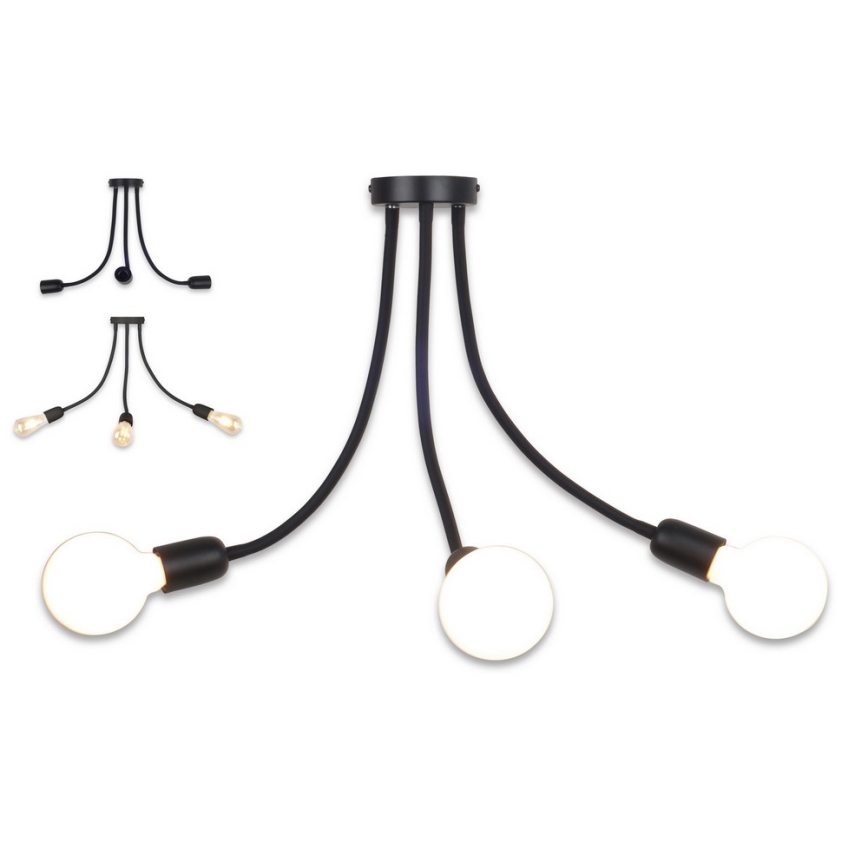 Top Light Galileo 3 C - Luster na tyči GALILEO 3xE27/40W/230V