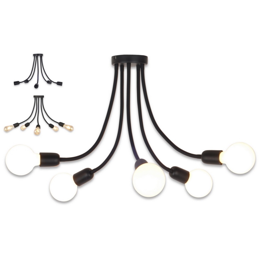 Top Light Galileo 5 C - Luster na tyči 5xE27/40W/230V