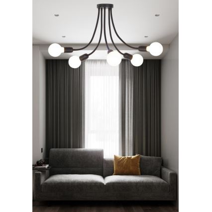 Top Light Galileo 5 C - Luster na tyči 5xE27/40W/230V