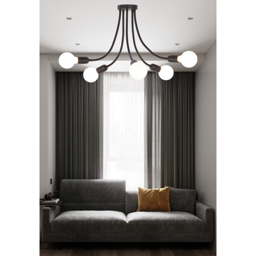 Top Light Galileo 5 C - Luster na tyči 5xE27/40W/230V