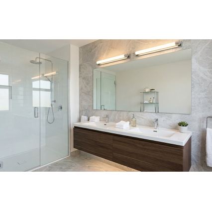Top Light - LED kúpeľňové osvetlenie zrkadla TURIA LED/8W/230V 3000/4000/6500K IP44 40 cm lesklý chróm