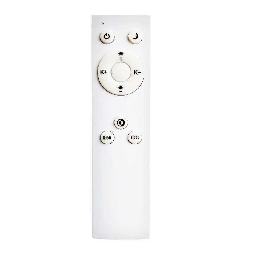 Top Light - LED Stmievateľné kúpeľňové stropné svietidlo NEXUS LED/45W/230V 3000-6500K IP44 pr. 38 cm biela + diaľkové ovládanie