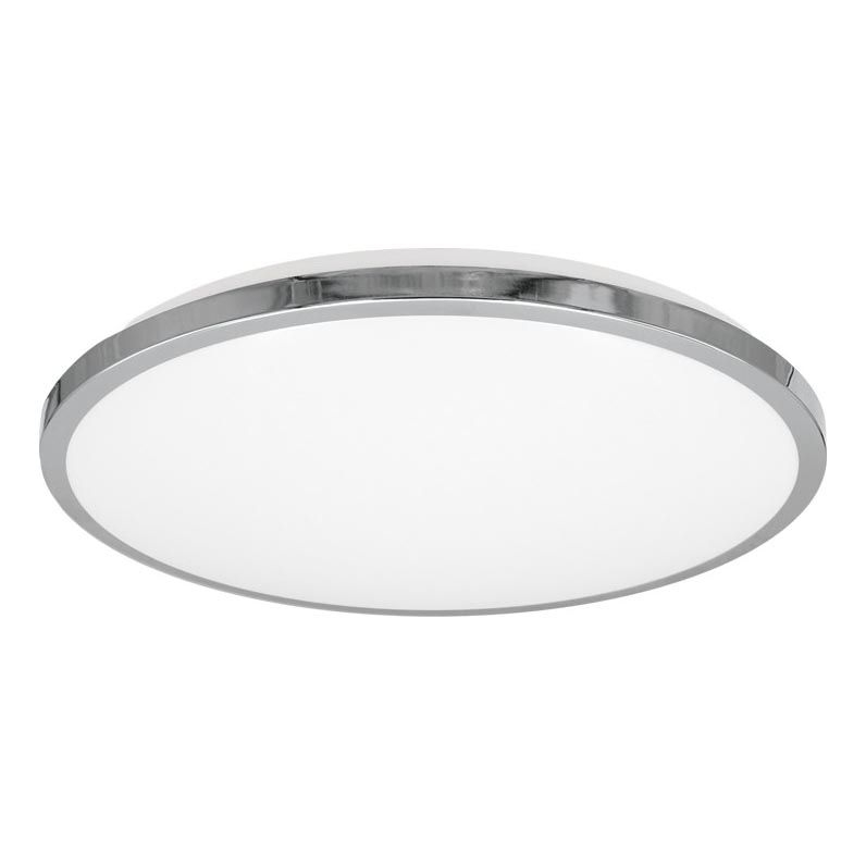 Top Light - LED Kúpeľňové stropné svietidlo SILVER LED/10W/230V IP44 3000/4000/6500K pr. 29 cm lesklý chróm