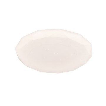 Top Light - LED kúpeľňové stropné svietidlo SPARKLE LED/40W/230V 3000/4000/6500K IP44 priemer 39 cm biela