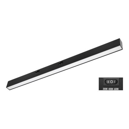 Top Light - LED Podlinkové svietidlo AXIS LED/15W/230V 3000/4000/6500K 60 cm čierna