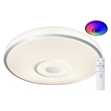 Top Light - LED RGB Stmievateľné stropné svietidlo RAINBOW LED/24W/230V guľatý + diaľkové ovládanie