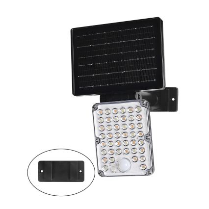 Top Light - LED solárne svietidlo so senzorom 3v1 ZENITH LED/10W/3,7V 3000/4000/6500K IP54 2400 mAh
