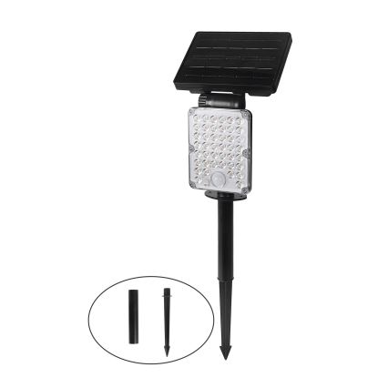 Top Light - LED solárne svietidlo so senzorom 3v1 ZENITH LED/10W/3,7V 3000/4000/6500K IP54 2400 mAh