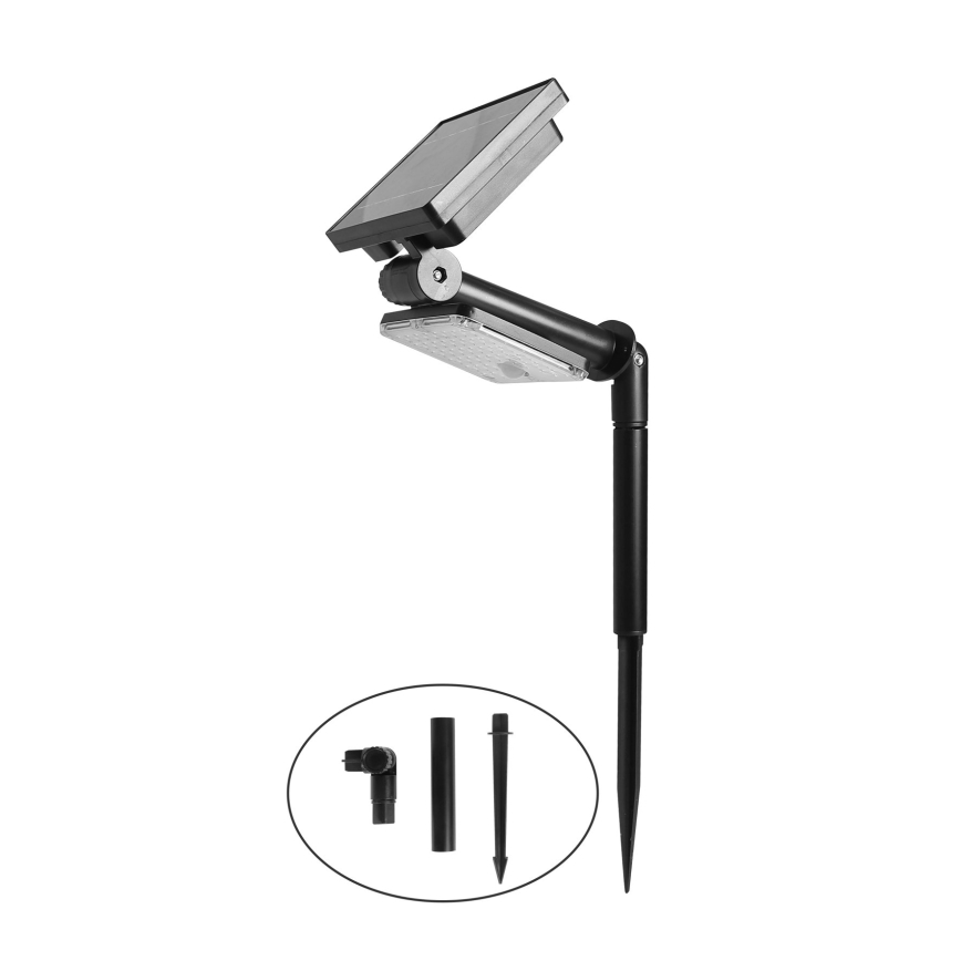 Top Light - LED solárne svietidlo so senzorom 3v1 ZENITH LED/10W/3,7V 3000/4000/6500K IP54 2400 mAh