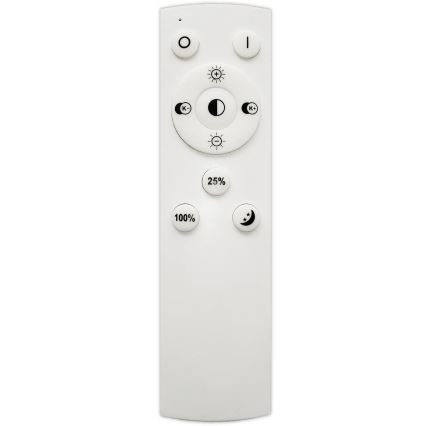 Top Light - LED Stmievateľný luster na lanku ORBIT LED/40W/230V 3000-6500K pr. 50 cm biela + diaľkové ovládanie