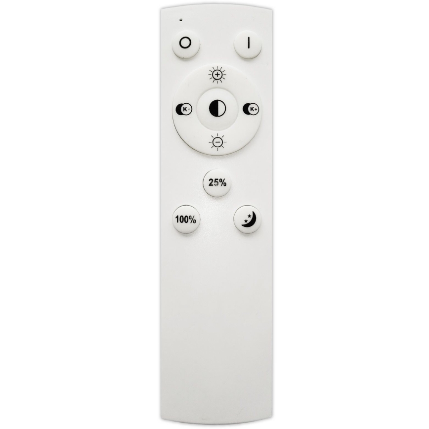 Top Light - LED Stmievateľný luster na lanku ORBIT LED/40W/230V 3000-6500K pr. 50 cm biela + diaľkové ovládanie