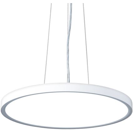 Top Light - LED Stmievateľný luster na lanku REVIT LED/36W/230V 3000-6500K pr. 40 cm biela + diaľkové ovládanie