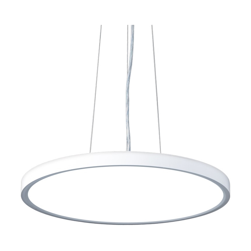 Top Light - LED Stmievateľný luster na lanku REVIT LED/36W/230V 3000-6500K pr. 40 cm biela + diaľkové ovládanie
