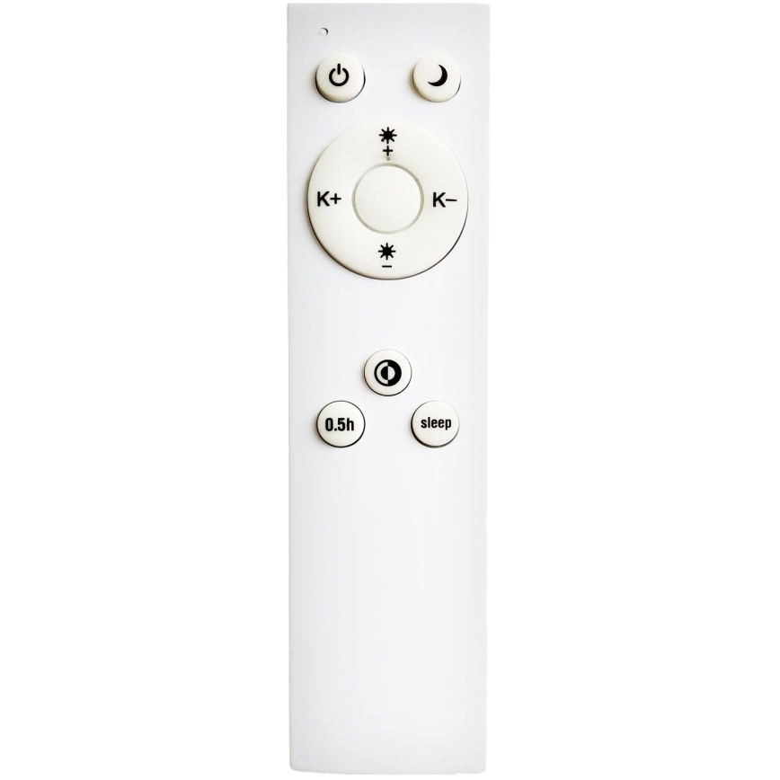 Top Light - LED Stmievateľný luster na lanku REVIT LED/36W/230V 3000-6500K pr. 40 cm biela + diaľkové ovládanie