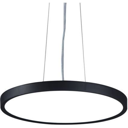 Top Light - LED Stmievateľný luster na lanku REVIT LED/36W/230V 3000-6500K pr. 40 cm čierna + diaľkové ovládanie