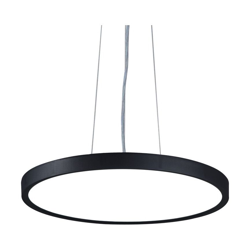 Top Light - LED Stmievateľný luster na lanku REVIT LED/36W/230V 3000-6500K pr. 40 cm čierna + diaľkové ovládanie