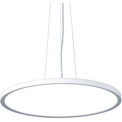Top Light - LED Stmievateľný luster na lanku REVIT LED/50W/230V 3000-6500K pr. 60 cm biela + diaľkové ovládanie