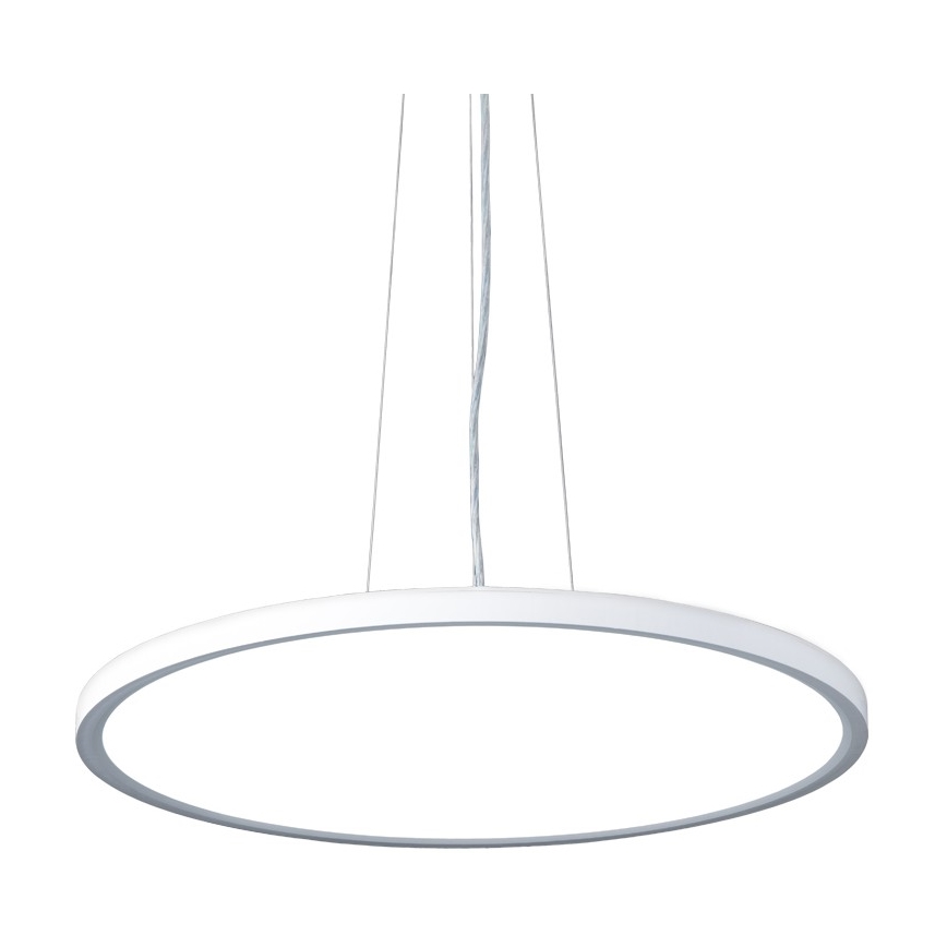 Top Light - LED Stmievateľný luster na lanku REVIT LED/50W/230V 3000-6500K pr. 60 cm biela + diaľkové ovládanie