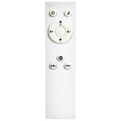 Top Light - LED Stmievateľný luster na lanku REVIT LED/50W/230V 3000-6500K pr. 60 cm biela + diaľkové ovládanie