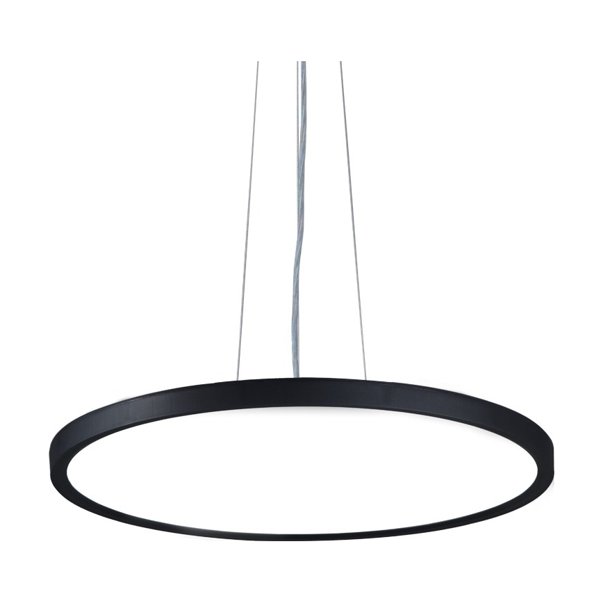 Top Light - LED Stmievateľný luster na lanku REVIT LED/50W/230V 3000-6500K pr. 60 cm čierna + diaľkové ovládanie