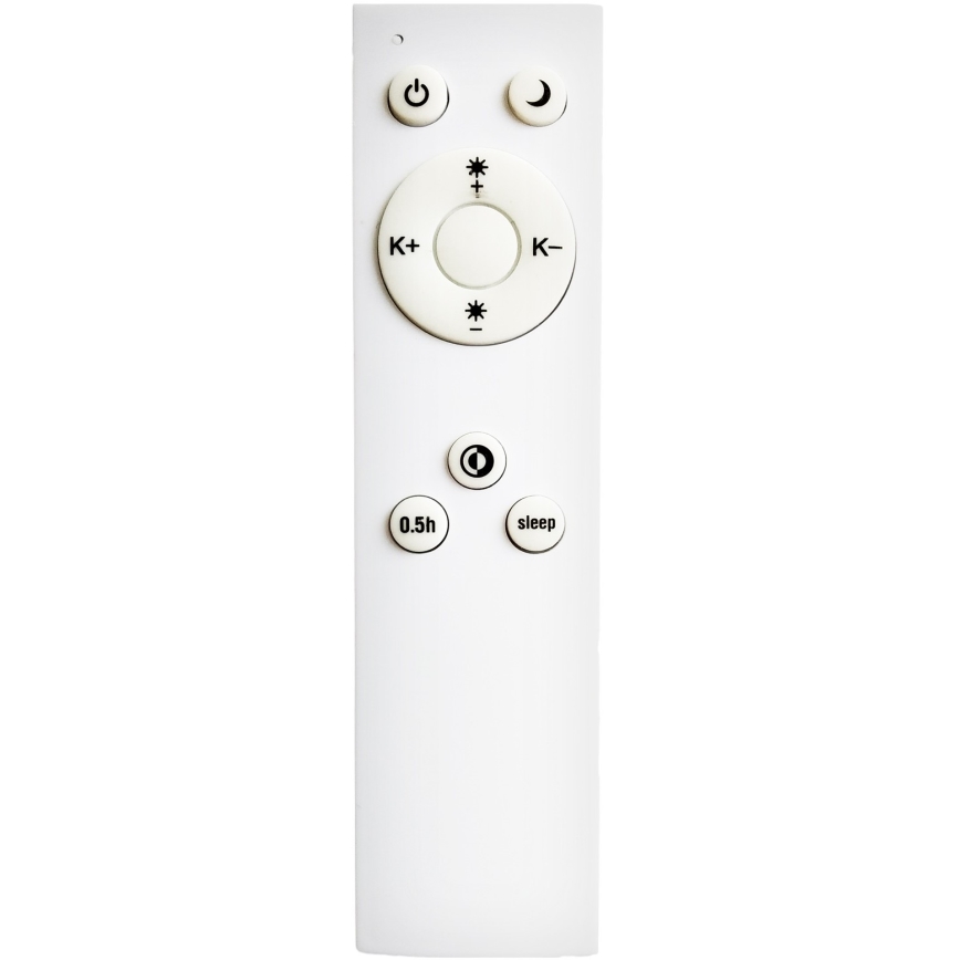 Top Light - LED Stmievateľný luster na lanku SALERNO LED/60W/230V 3000-6500K pr. 60 cm biela + diaľkové ovládanie