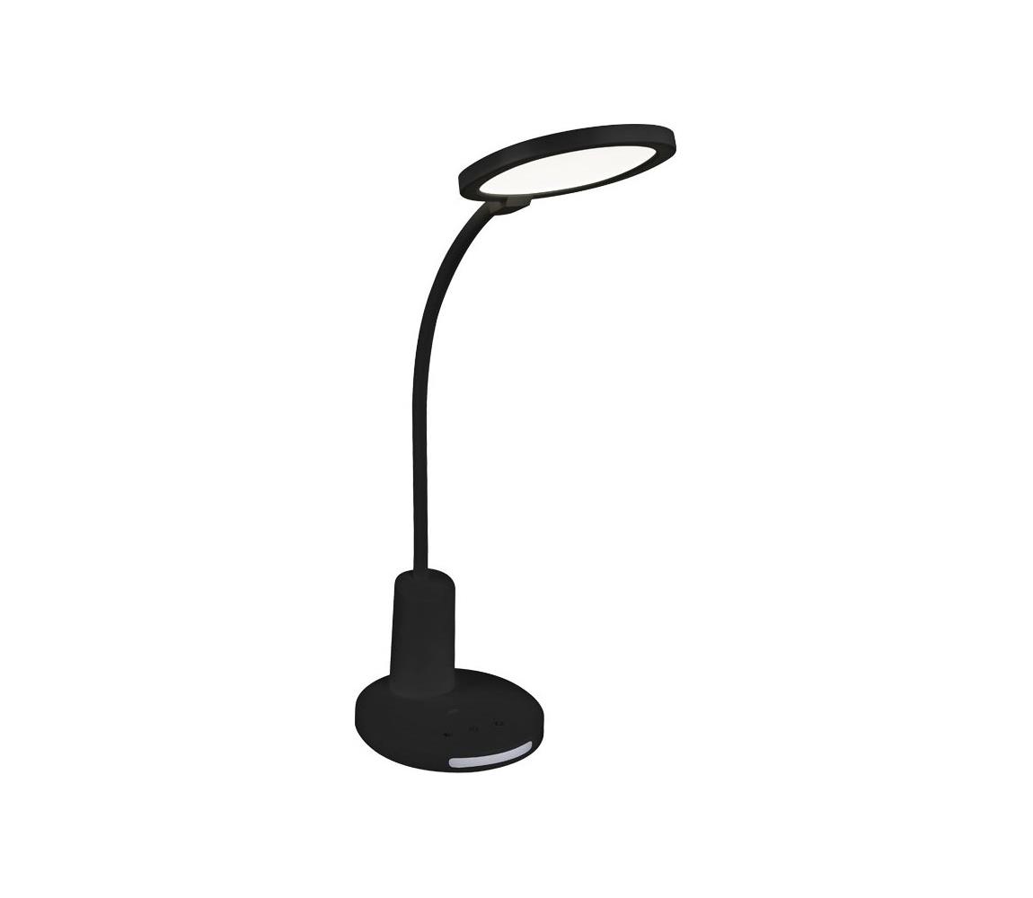 Top Light - LED stmievateľná dotyková stolová lampa VIOLA LED/12W/230V 2700-6500K čierna Viola C